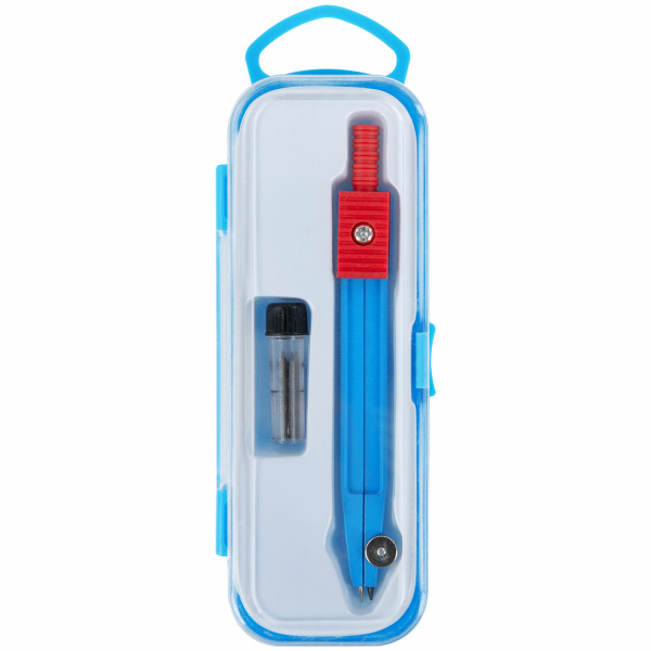 Готовальня ПИФАГОР 2 предм., пенал с подвесом