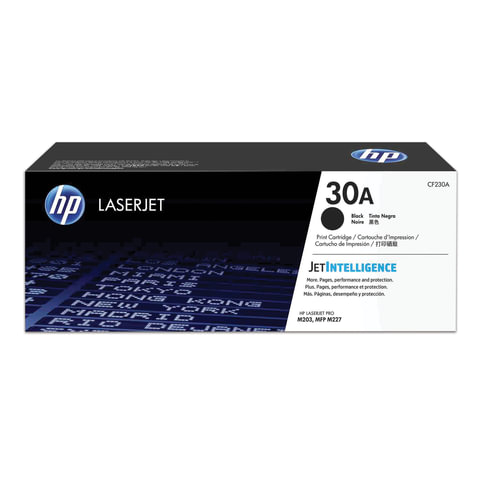 Картридж лазерный HP (CF230A) LaserJetPro M227fdw/M227sdn/M203dn/M203dw, №30A, 1600 стр., оригинал