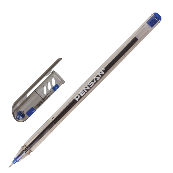 Ручка шариковая масляная PENSAN "My-Tech", СИНЯЯ, игольчатый узел 0,7 мм, линия письма 0,35 мм, 2240 Ручка шариковая масляная PENSAN "My-Tech", СИНЯЯ, игольчатый узел 0,7 мм, линия письма 0,35 мм, 2240