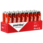 Батарейка SmartBuy AA (LR06) алкалиновая, OS24