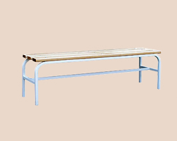 Скамья гардеробная, 1500*350*480 мм., сосна