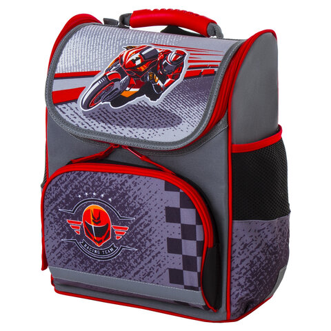 Ранец ПИФАГОР BASIC, с эргономичной спинкой, "BIKE", 35х28х18 см, 228807 