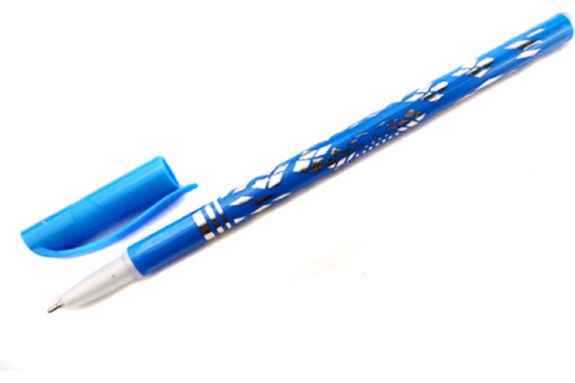 Ручка ТМ "BIKSON" масляная, синие чернила,  1мм, арт. BN0484