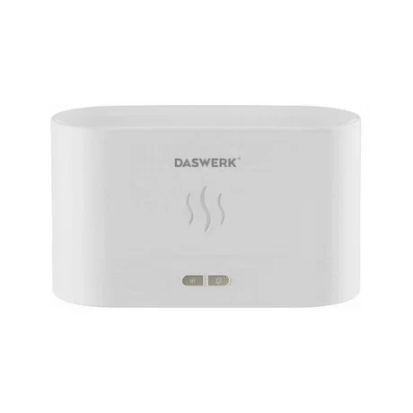 Увлажнитель воздуха "Камин", эффект пламени, 180 мл,  белый, DASWERK (ДАСВЕРК),