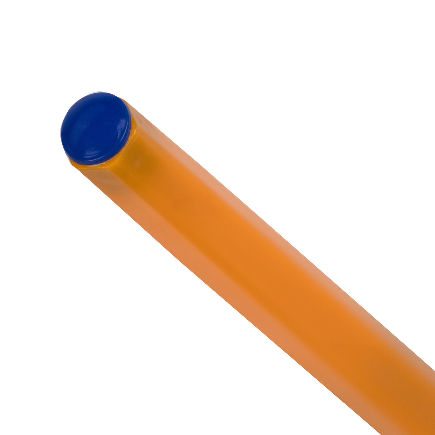 Ручка шариковая STAFF «Basic Orange BP-01», письмо 750 метров, СИНЯЯ, длина корпуса 14 см, узел 1 мм