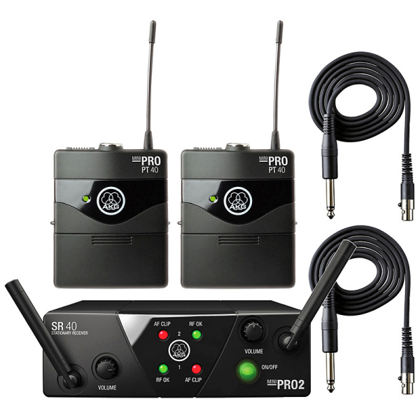 AKG WMS40 Mini2 Instrumental Set US45A/C