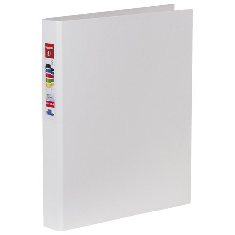Папка 2 кольца ESSELTE "Standard", картон/ПВХ, 35 мм, белая, до 190 листов 14449