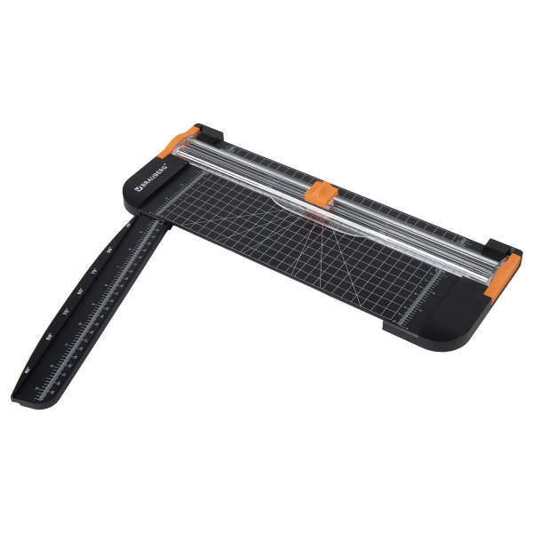 Резак роликовый BRAUBERG SUPER A4, до 12 л, длина реза 310 мм, линейка, А4, 532328