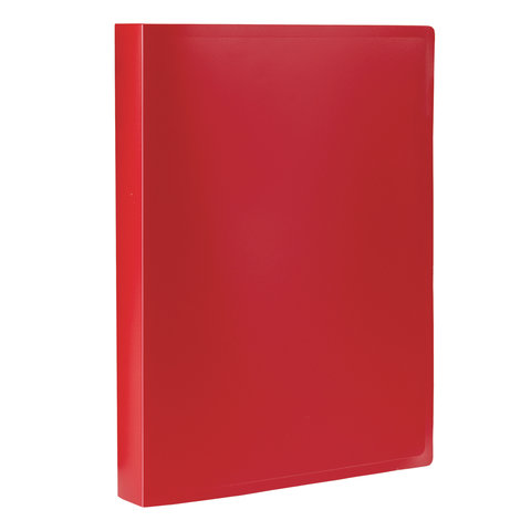 Папка 100 вклад. STAFF, красная, 0,7мм, 225714