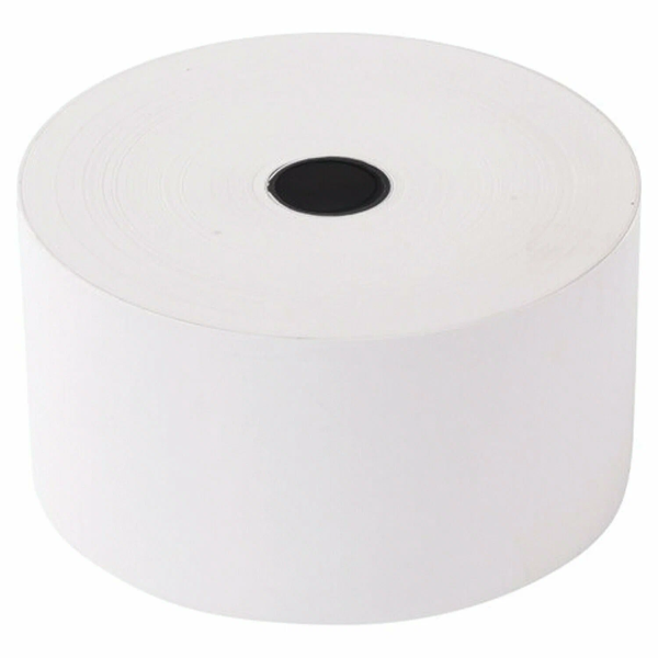Чековая лента ТЕРМОБУМАГА 80 мм, (диаметр 120 мм, длина 170 м, втулка 26 мм), слой наружу