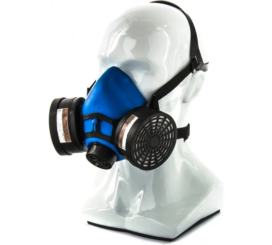 Изолирующая полумаска 300/400 со сменными комбинированными фильтрами 