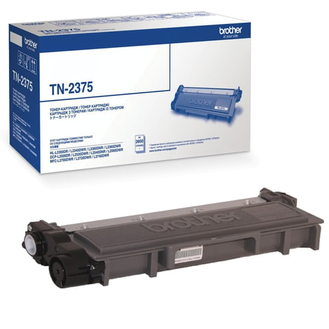 Картридж лазерный BROTHER (TN2375) HL-L2300DR/L2340DWR/DCP-L2500DR и другие, оригин, ресурс 2600 стр