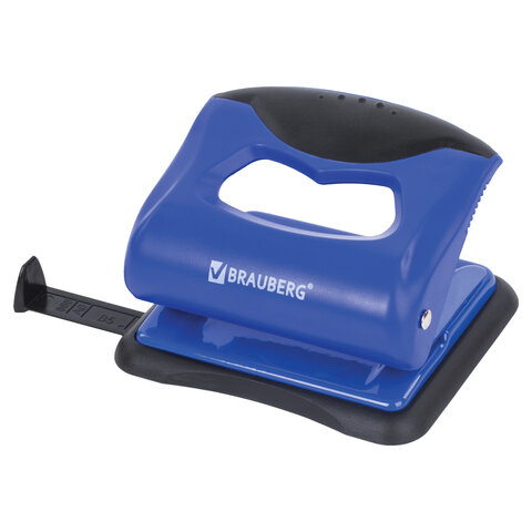Дырокол BRAUBERG "JET PRO", до 20 листов, сине-черный, 228598 Дырокол BRAUBERG "JET PRO", до 20 листов, сине-черный, 228598