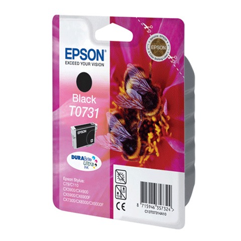 Картридж струйный EPSON (T10514А10) Stylus С79/СХ3900/4900/5900/7300, черный, оригинальный