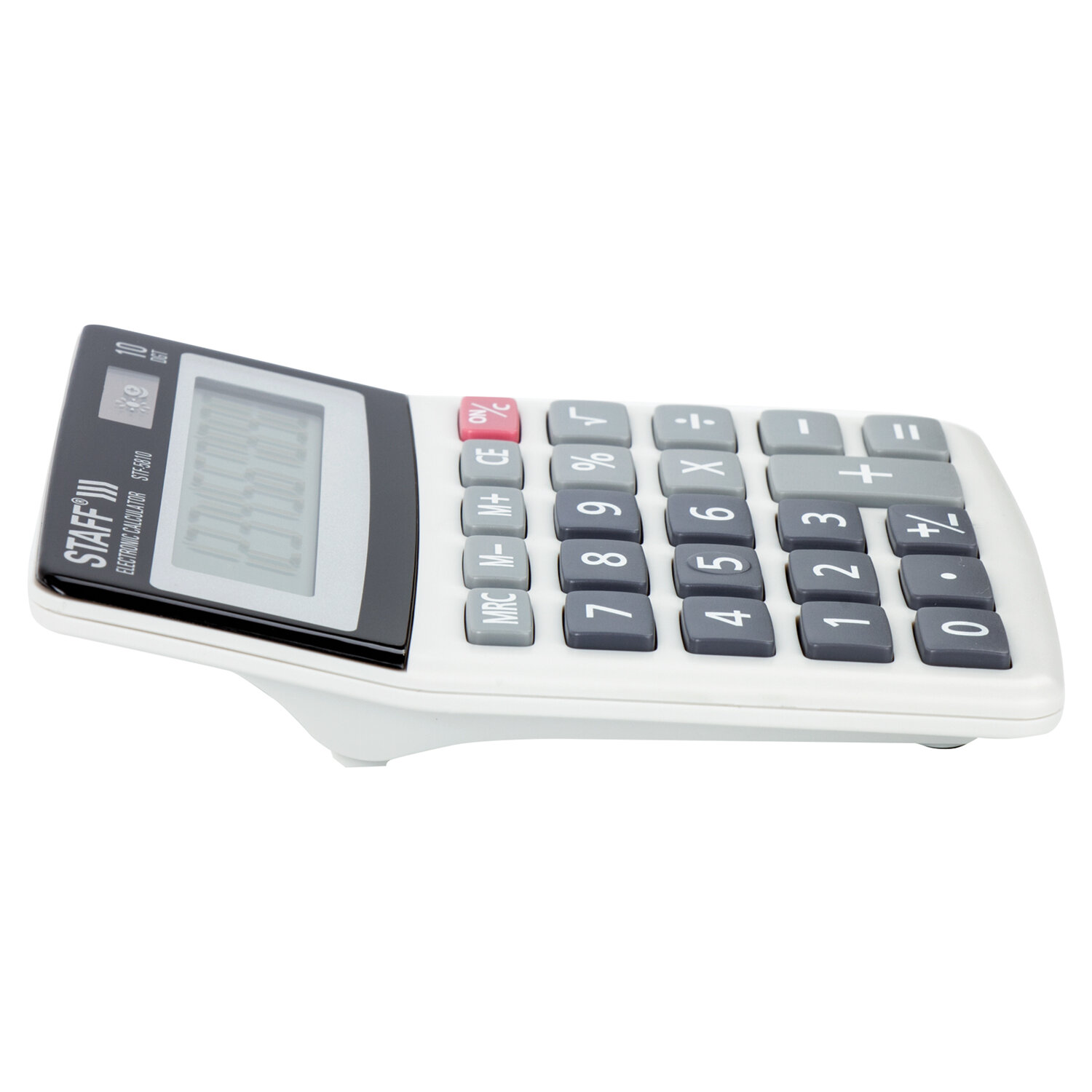 Калькулятор STAFF настольный STF-5810, 10 разрядов, двойное питание, 134х107мм
