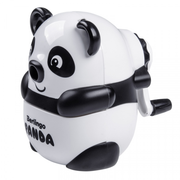 Точилка механическая Berlingo "Панда", пласт. копус, инд. упак. BM1264