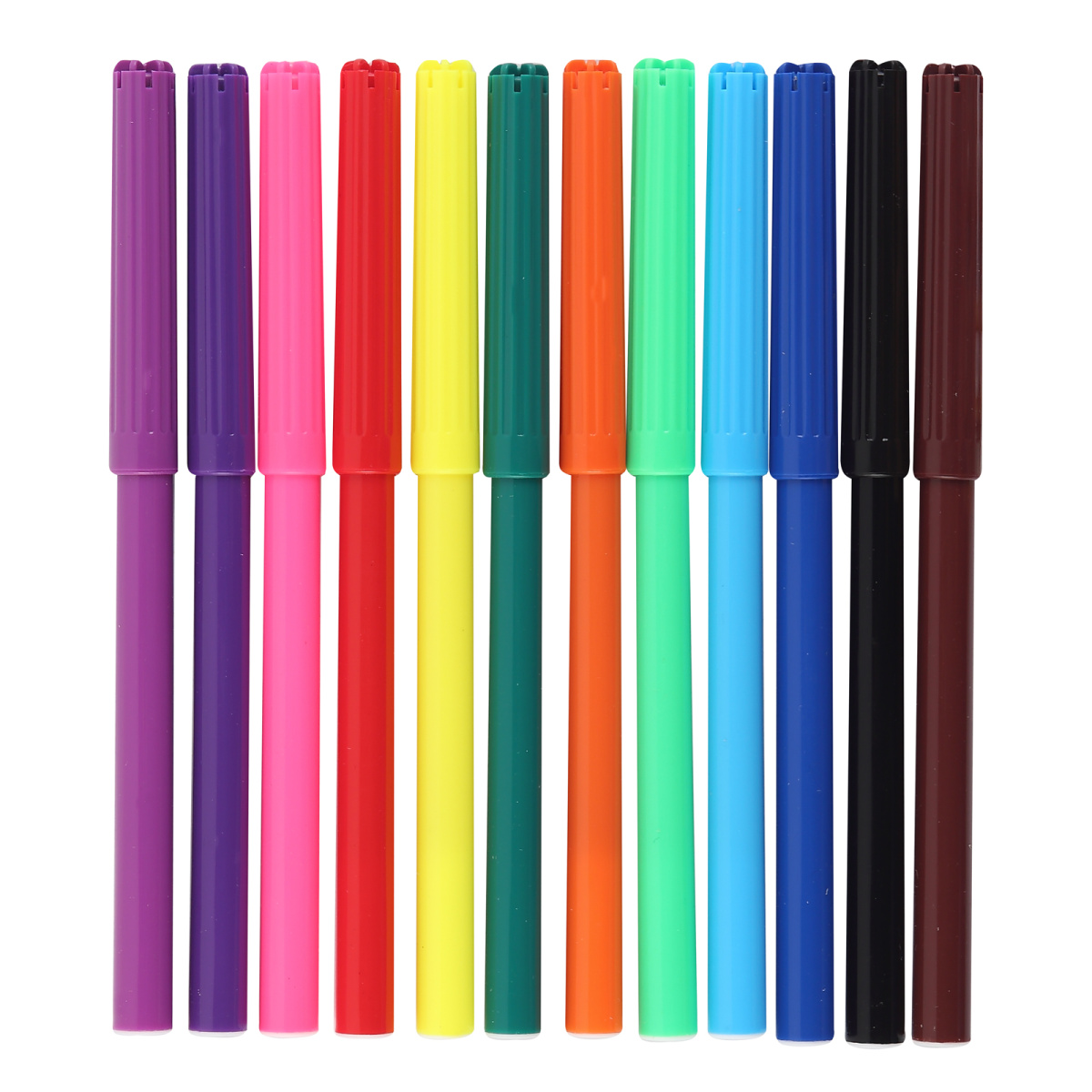 Фломастеры deVENTE Cosmic 12цв., смываемые, вент.колп, 5081434