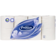 Бумага туалетная OfficeClean "Premium" 8-слойная, 6шт. х28,5м, тиснение, белая