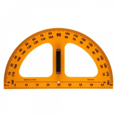 Транспортир классный пластмассовый Кокос 231764