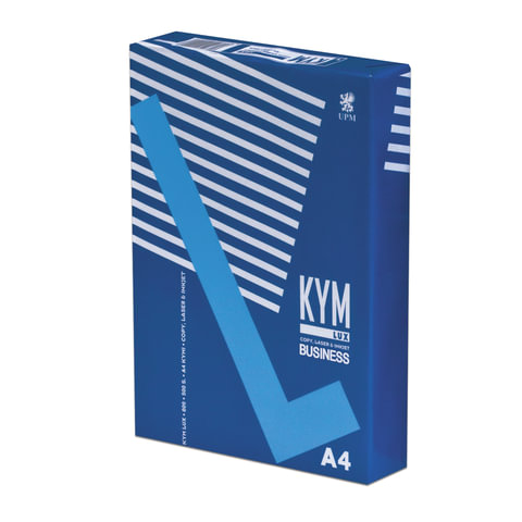 Бумага А4 KYM LUX BUSINESS , 80 г/м, 500 л., белизна 98%, ЛУЧШАЯ БУМАГА КЛАССА "В"!!!, 164% (CIE)