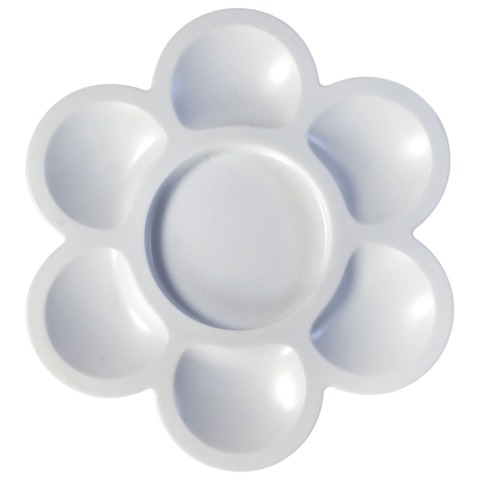 Палитра для рисования ЛУЧ "Цветочек", пластиковая, 23С1446-08