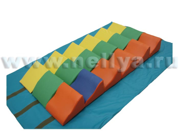 Дорожка «Равновесие». Коврик 200*125, 18 эл. - 24*24