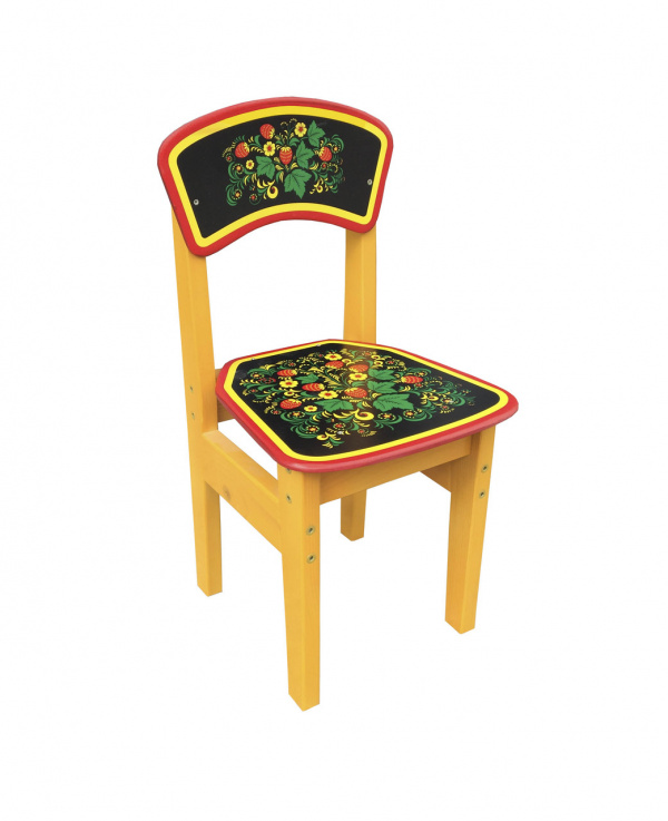 Стул детский с росписью "Осень" , 2 группа роста