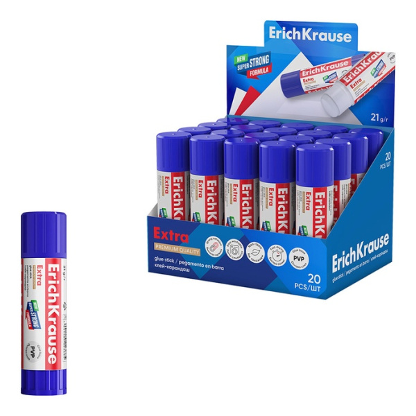 Клей-карандаш ERICH KRAUSE 21 г, 2368