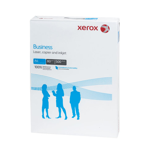 Бумага офисная А4, класс "B", XEROX BUSINESS, 80 г/м, 500 л., Финляндия, белизна 164%
