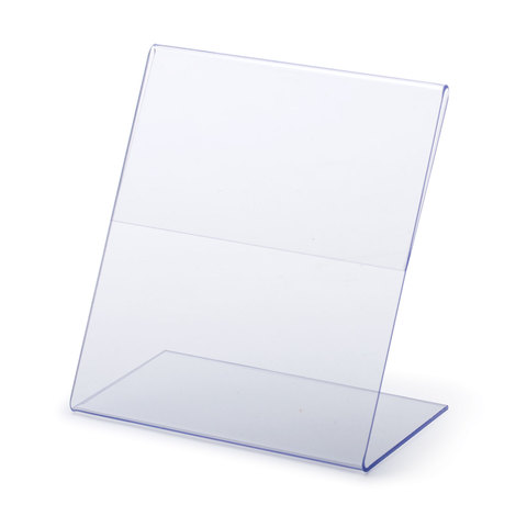 Держатели для ценников BRAUBERG, КОМПЛЕКТ 10шт., 80х90 мм, оргстекло, 290410