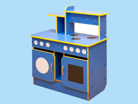 Стол игровой "Кухонька", Габариты: 936*404*600мм, цвет синий
