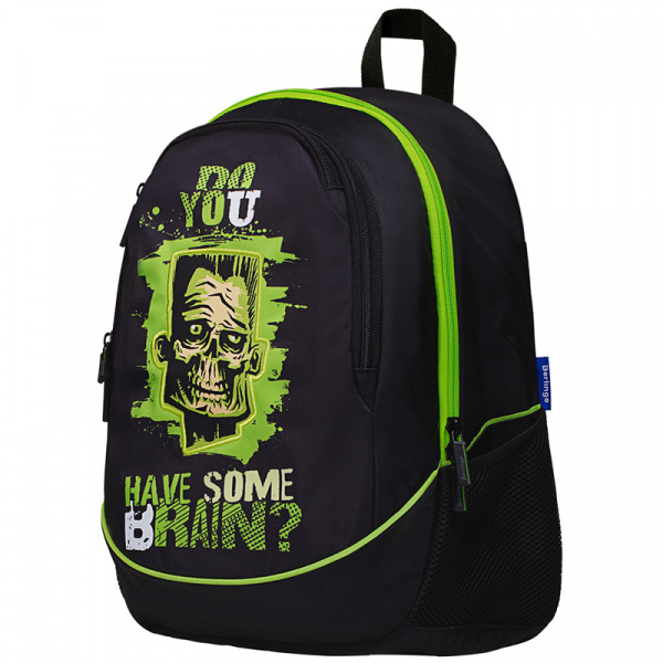 Рюкзак Berlingo b-Active "Zombie" 41*30*17см, 2 отделения, 4 кармана, эргономичная спинка RU06912