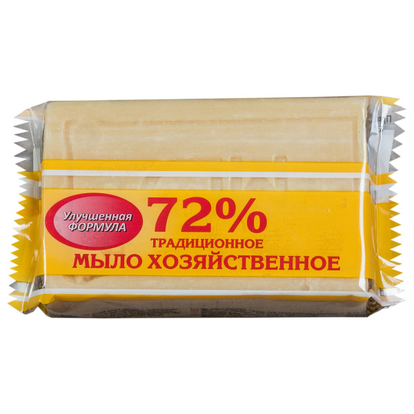 Мыло хозяйственное 72% 200г (Меридиан) "Традиционное", в упаковке