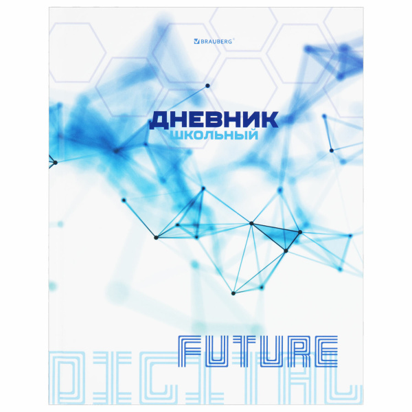 Дневник 1-11 класс 40л, твердый, BRAUBERG, глянцевая ламинация, Internet, 106856