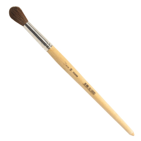 Кисть ГРААЛЬ, пони, живописная (1 штука), круглая, №10, КХП№10 