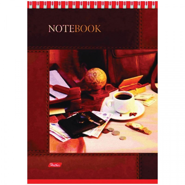 Блокнот А5 80л. на гребне Hatber "ОФИС"