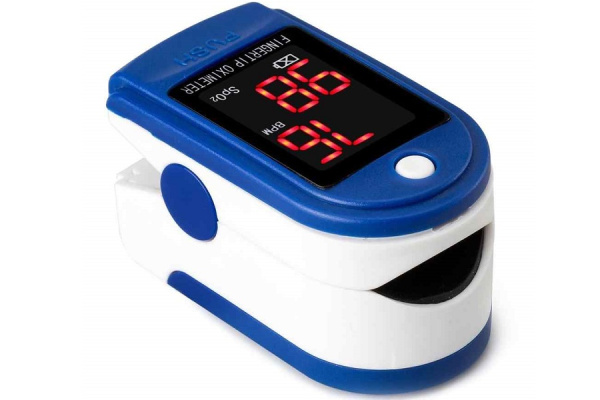 Пульсоксиметр с цветным OLED дисплеем на палец АВ-88