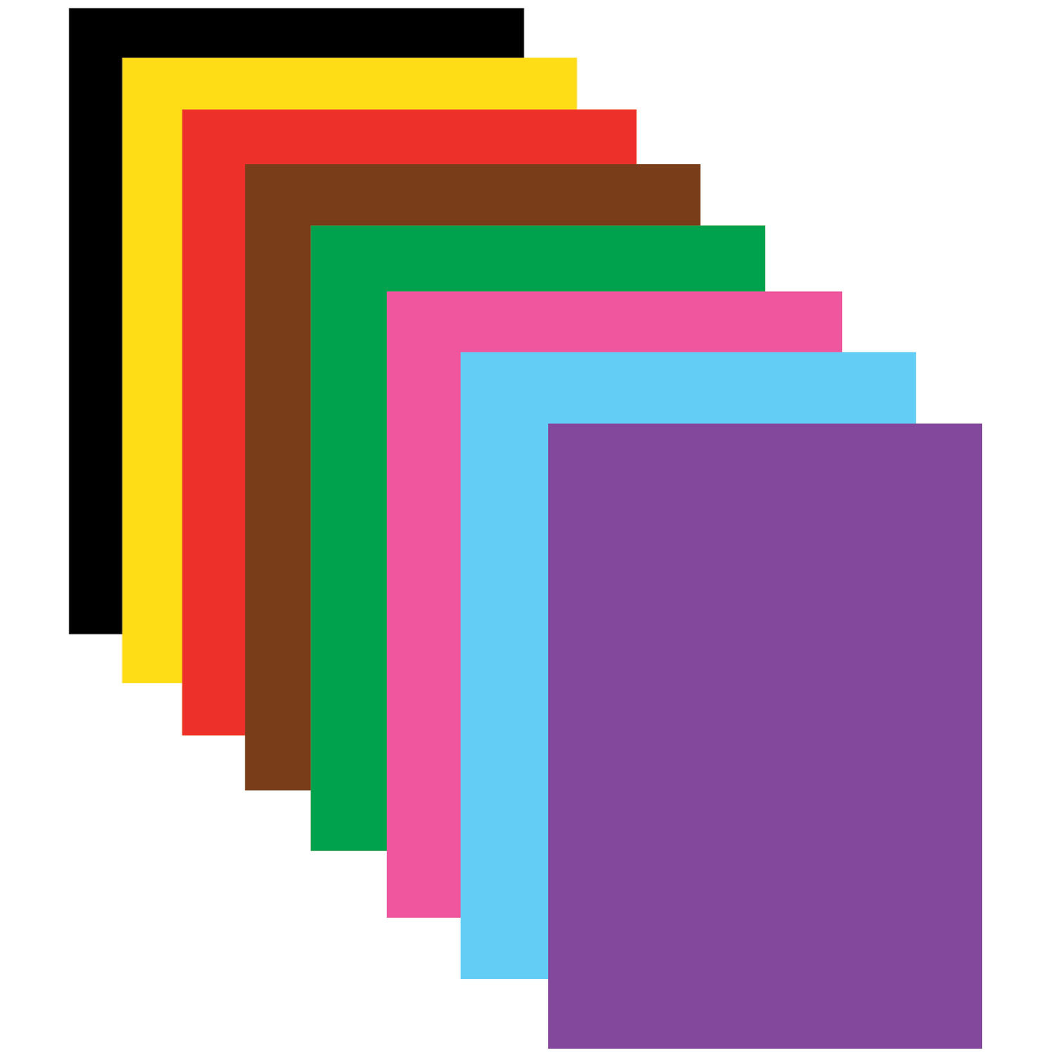 Цветная бумага А4 офсетная, 16 листов 8 цветов, на скобе, BRAUBERG, 200х275 мм, "Кот-рыболов", 12992