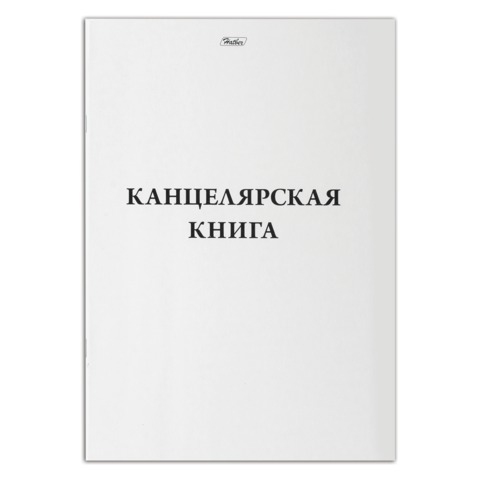 Книга учета 48л, А4 205*295мм HATBER, на скобе, карт. обл., клетка, 48Т4B3_03963 (T023198)