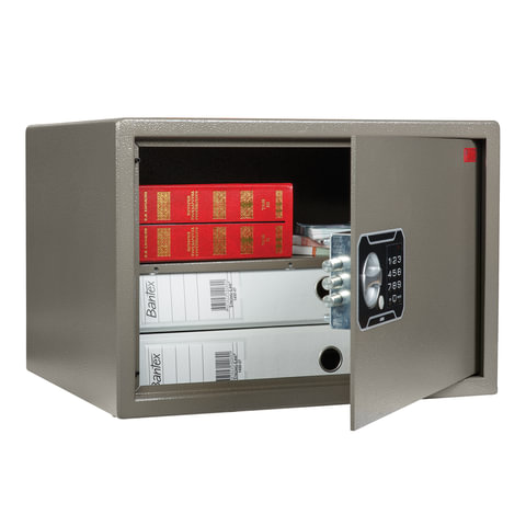 Сейф офисный AIKO "ТМ-30EL", 300х440х355 мм, 17 кг, электронный замок, полка