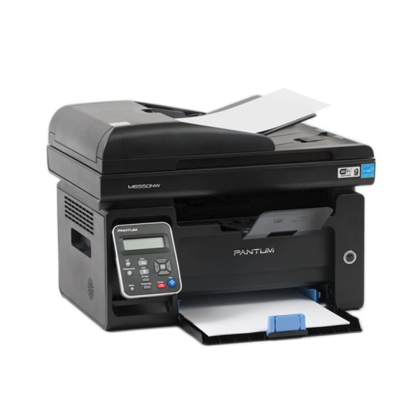 МФУ лазерное PANTUM M6550nw "3 в 1", А4, 22 стр./мин, 20000 стр./мес., АПД, Wi-Fi, сетевая карта, M6