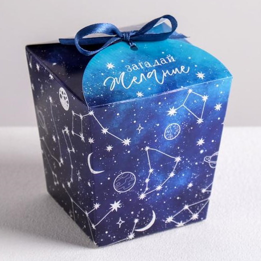 Бонбоньерка «Загадай желание», 7,5 × 8 × 7,5 см