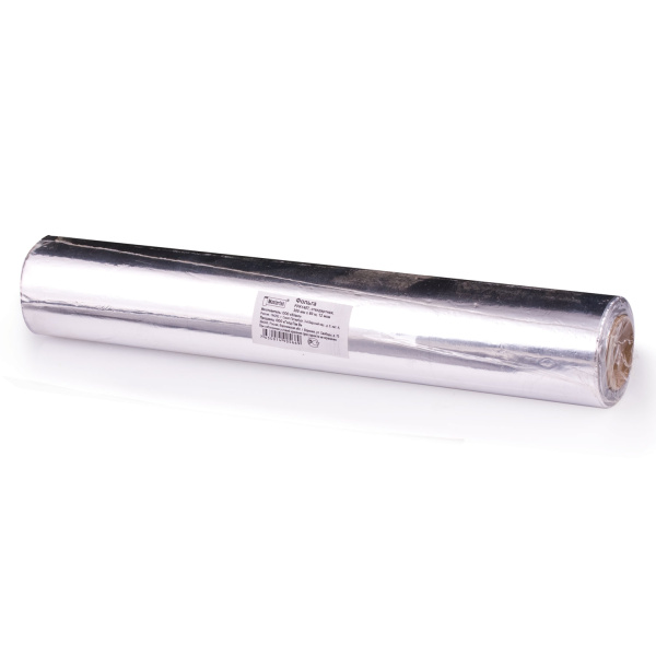 Фольга алюминиевая 30смх80м в рулоне, MASTERFOIL