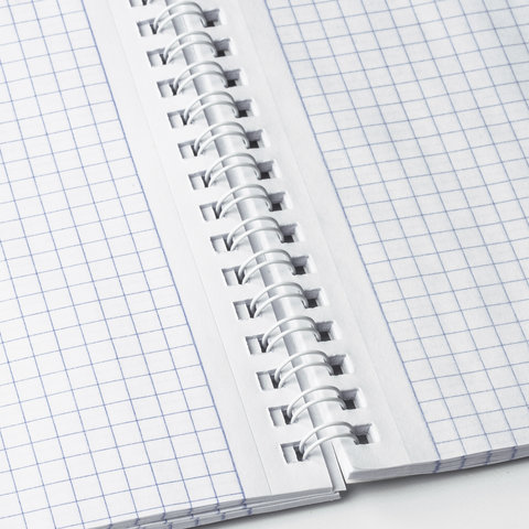 Блокнот А5 (146х205 мм) 60 л., гребень, перфорация на отрыв, лакированный, BRAUBERG, "Серебро", 1112