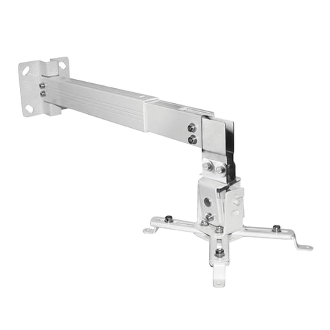 Кронштейн для проектора настенный CLASSIC SOLUTION CS-PRS-2W, 2 ст.свободы, 43-65 см, 20 кг, белый