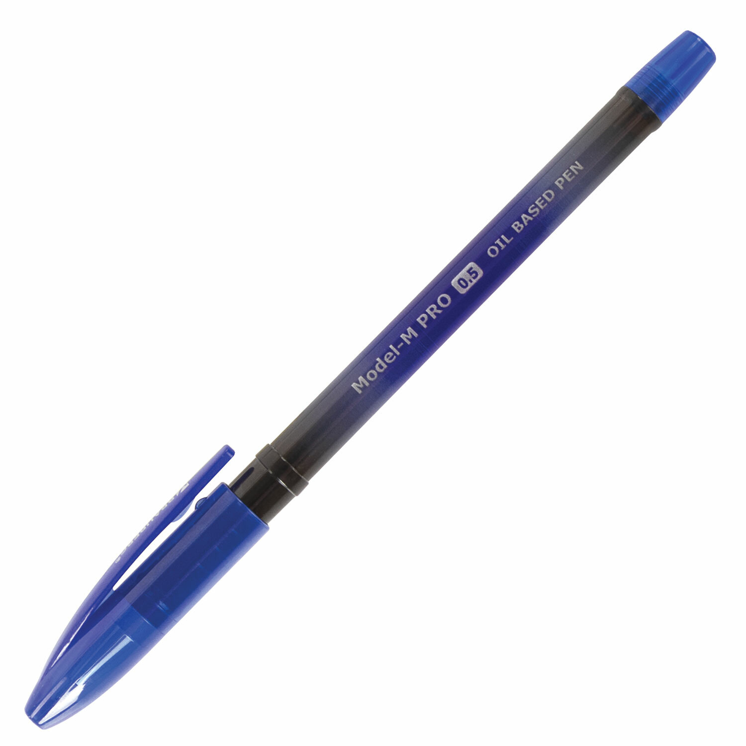 Ручка шариковая масляная BRAUBERG Model-M PRO, СИНЯЯ, узел 0,5 мм, линия письма 0,25 мм, 143252
