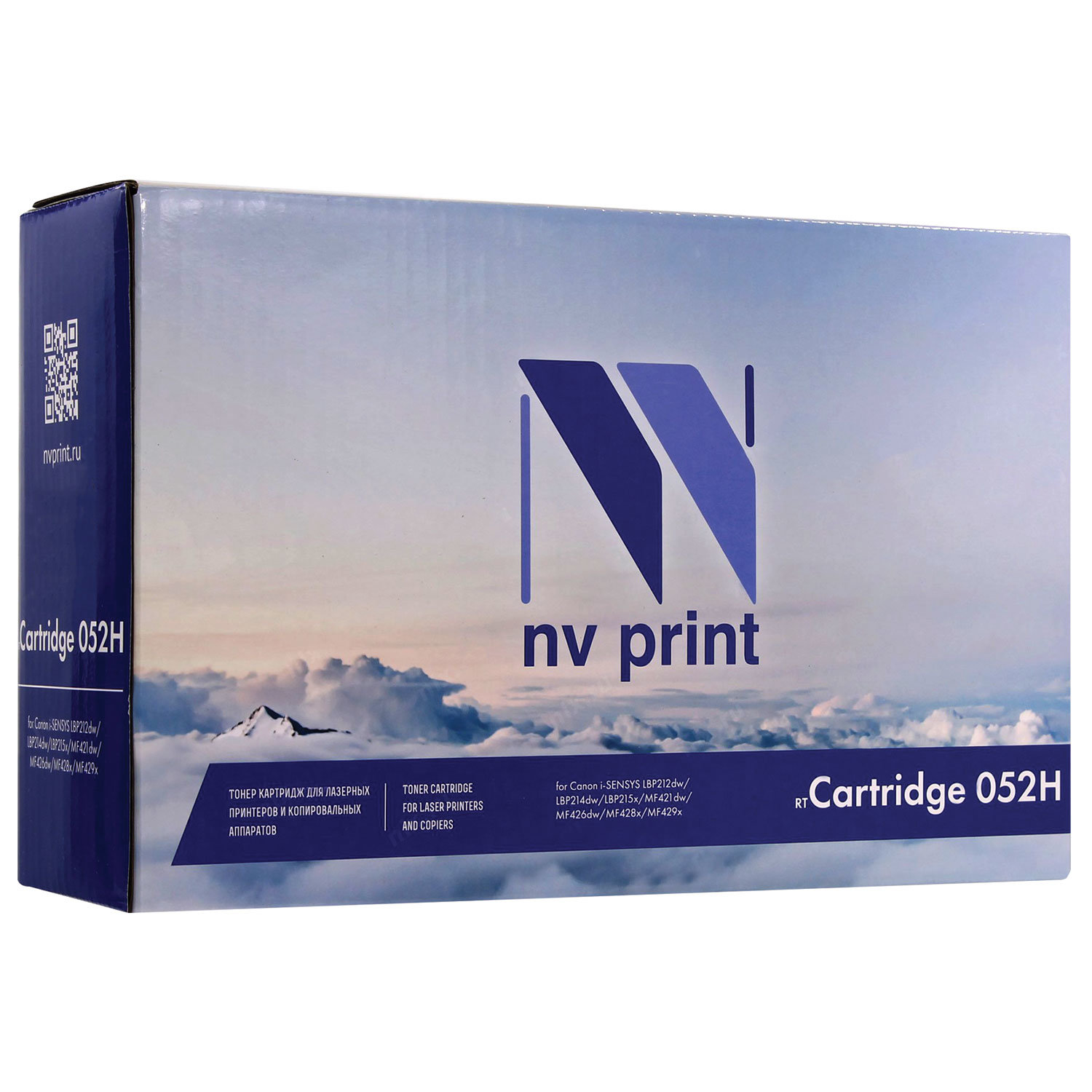 Картридж лазерный NV PRINT (NV-052H) для CANON MF421/LBP212/215, ресурс 9200 стр.
