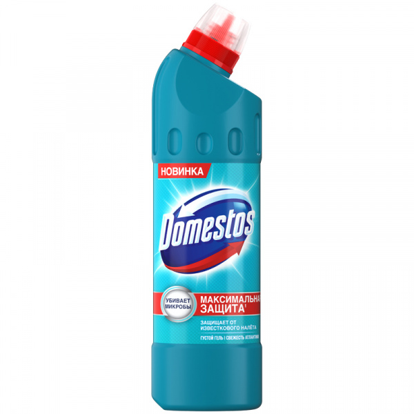 Чистящее средство DOMESTOS (Доместос) 500мл "Свежесть Атлантики", гель