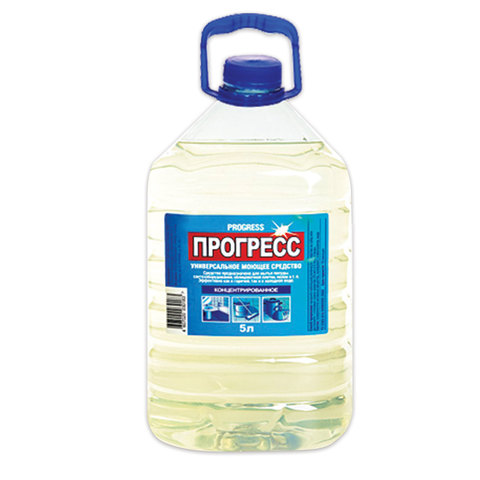 Средство моющее универсальное 5 л, ПРОГРЕСС, пэт, шк 0445