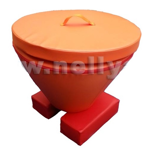 Казан с подставкой на ножках из мягких модулей, диаметр 40 см., высота 40 см.